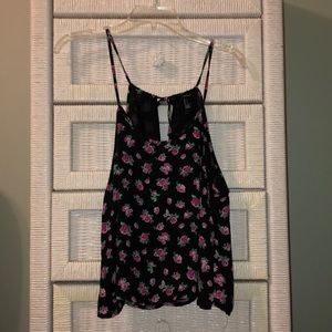 Floral tank top